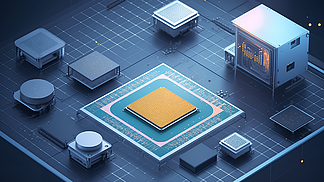 匠心筑芯 半導(dǎo)體芯片生產(chǎn)制造工廠的插畫與設(shè)計(jì)美學(xué)